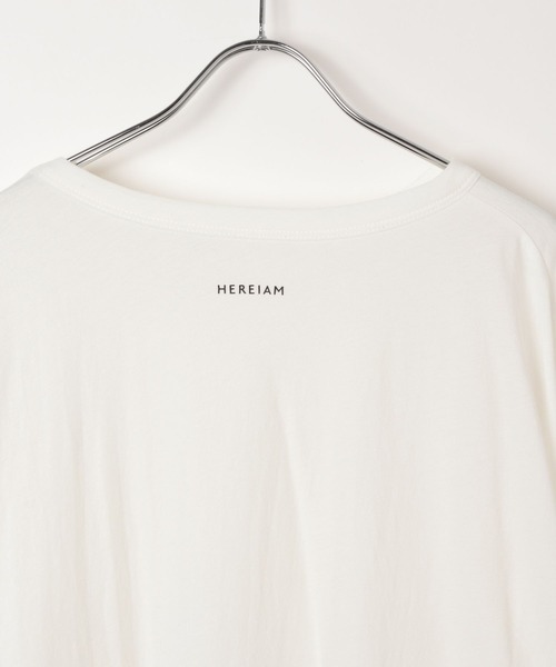 HEREIAM(ヘレイアム)の「【HEREIAM】ハイツイストルーズプルオーバー(Tシャツ/カットソー・レディース・ホワイト/グレー/ブラック・FREE)」の16枚目の写真