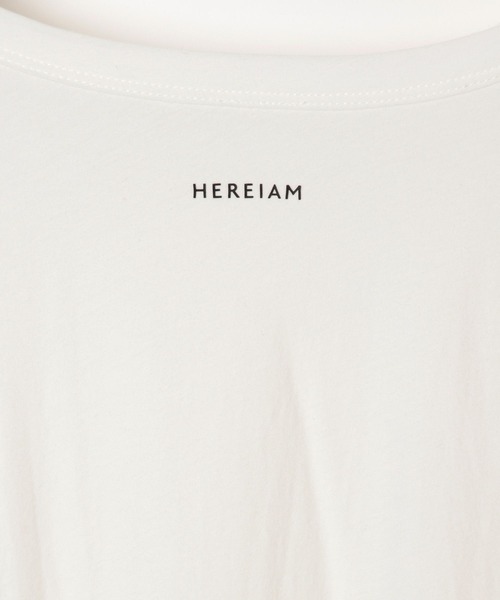 HEREIAM(ヘレイアム)の「【HEREIAM】ハイツイストルーズプルオーバー(Tシャツ/カットソー・レディース・ホワイト/グレー/ブラック・FREE)」の17枚目の写真
