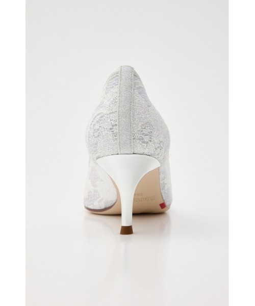 STACCATO（スタッカート）の「クルスタルレーシーパンプス（パンプス・レディース・ホワイト系その他/ピンクゴールド・22.5cm/23cm/23.5cm/24cm/24.5cm）」の6枚目の写真