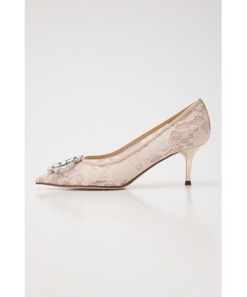 STACCATO（スタッカート）の「クルスタルレーシーパンプス（パンプス・レディース・ホワイト系その他/ピンクゴールド・22.5cm/23cm/23.5cm/24cm/24.5cm）」の15枚目の写真