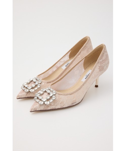 STACCATO（スタッカート）の「クルスタルレーシーパンプス（パンプス・レディース・ホワイト系その他/ピンクゴールド・22.5cm/23cm/23.5cm/24cm/24.5cm）」の16枚目の写真