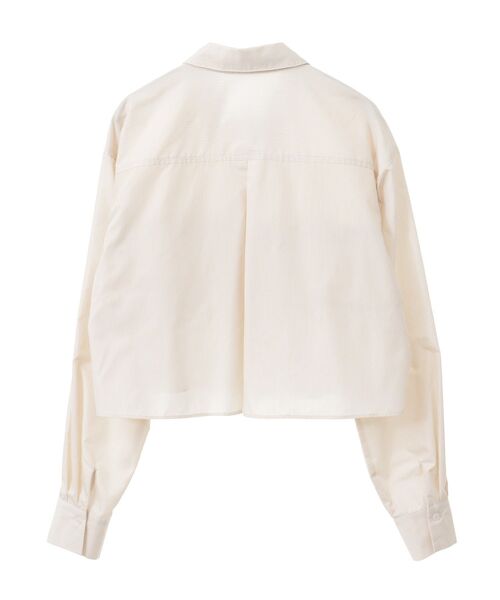 earth music&ecology(アースミュージックアンドエコロジー)の「ティアードショートシャツ(シャツ/ブラウス・レディース・ベージュ系その他2/オフホワイト/ブルー系その他7・FREE)」の19枚目の写真