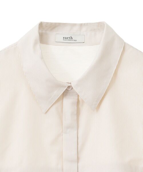 earth music&ecology(アースミュージックアンドエコロジー)の「ティアードショートシャツ(シャツ/ブラウス・レディース・ベージュ系その他2/オフホワイト/ブルー系その他7・FREE)」の20枚目の写真