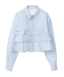 earth music&ecology | ティアードショートシャツ(シャツ/ブラウス)