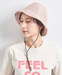 【新品タグ付き】ユナイテッドアローズ　ハット UNITED ARROWS 帽子 ハット ギンガムチェック UV レディース