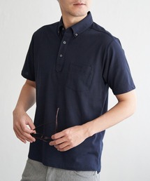 IKKA LOUNGE（イッカラウンジ）の「【吸水速乾／イージーケア】アーバンドライ ボタンダウンポロシャツ（ポロシャツ）」