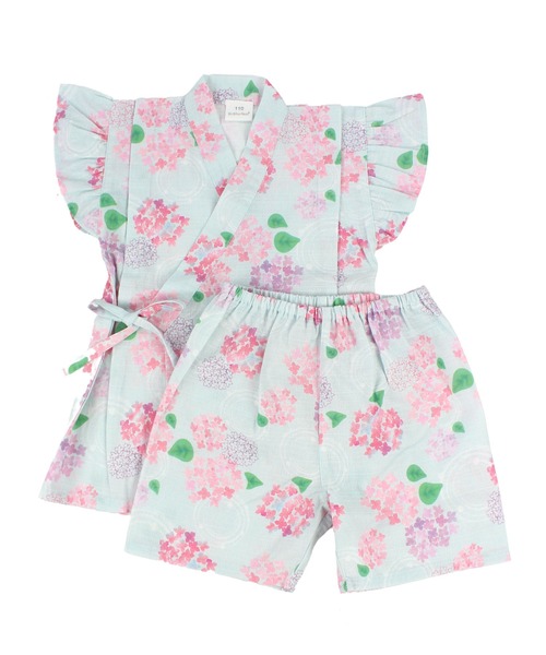 SKAPE（エスケープ）の「ﾌﾘﾙｿﾃﾞｼﾞﾝﾍﾞｲｽｰﾂ（浴衣・キッズ・ホワイト/ピンク/グリーン/パープル/イエロー/ブルー・90cm/100cm/110cm/120cm/130cm）」の14枚目の写真