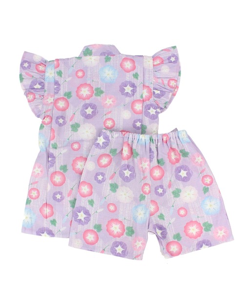 SKAPE（エスケープ）の「ﾌﾘﾙｿﾃﾞｼﾞﾝﾍﾞｲｽｰﾂ（浴衣・キッズ・ホワイト/ピンク/グリーン/パープル/イエロー/ブルー・90cm/100cm/110cm/120cm/130cm）」の19枚目の写真