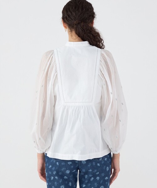 TOMORROWLAND｜【別注】ne Quittez pas BLACK POPLIN ORGANZE