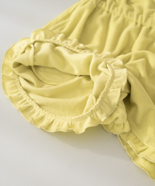 pairmanon(ペアマノン)の「【パイル】キャミソール オールインワン(サロペット/オーバーオール・キッズ・ベージュ/グリーン系その他/ラベンダー・110/140/130/90/150/100/120)」の16枚目の写真