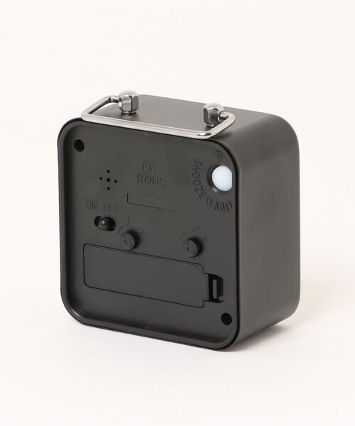 ammy.（エイミードット）の「【 ammy. / エイミードット 】 ビンテージライク スクエア 置時計 / 目覚まし時計（置時計・レディース・ブラック/ブルーグリーン/ホワイト/レッド/ネイビー/イエロー・FREE）」の7枚目の写真