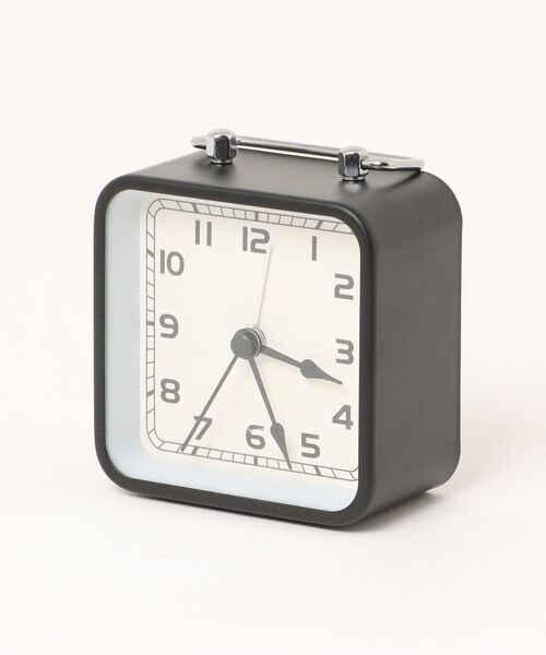 ammy.（エイミードット）の「【 ammy. / エイミードット 】 ビンテージライク スクエア 置時計 / 目覚まし時計（置時計・レディース・ブラック/ブルーグリーン/ホワイト/レッド/ネイビー/イエロー・FREE）」の18枚目の写真