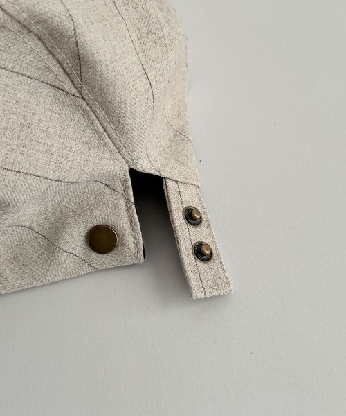 CANAL JEAN（キャナルジーン）の「El mar　ストライプハンチング（ハンチング/ベレー帽・レディース・キナリ/ベージュ・ONE SIZE）」の12枚目の写真