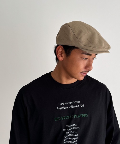 CANAL JEAN（キャナルジーン）の「El mar　ストライプハンチング（ハンチング/ベレー帽・レディース・キナリ/ベージュ・ONE SIZE）」の14枚目の写真