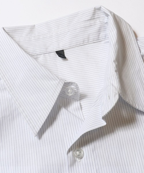 coca（coca）（コカ）の「【WEB限定セール】タイプライターストライプ半袖シャツ（シャツ/ブラウス・メンズ・B/A・M/L/XL）」の13枚目の写真