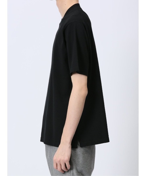 m.f.editorial（エムエフエディトリアル）の「【ウォッシャブル】m.f.エディトリアル メンズ ウォッシャブル 綿混ニット クルーTシャツ（ポロシャツ・メンズ・グレー系その他2/ベージュ/ホワイト/ブラック・MEDIUM/LARGE/X-LARGE）」の19枚目の写真