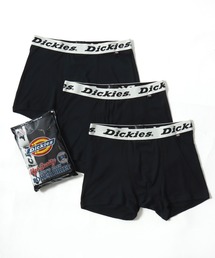 Lazar（ラザル）の「Dickies/ディッキーズ 3枚セット ロゴ ボクサーパンツ/パック入り（ボクサーパンツ）」