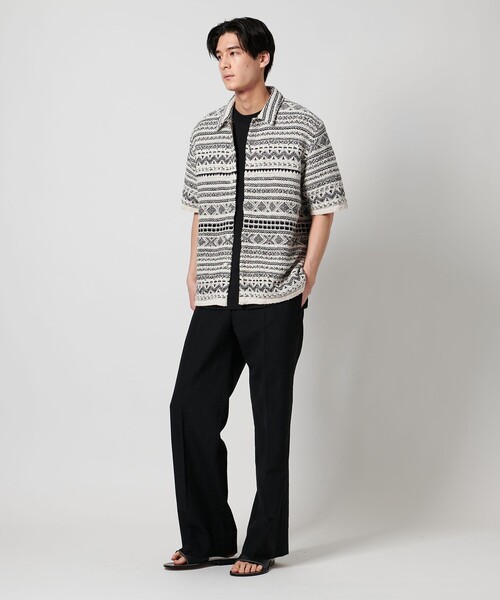 Coohem(コーヘン)の「【別注】<COOHEM> ノルウェージャン ニットシャツ(シャツ/ブラウス・メンズ・オフホワイト・M/L)」の3枚目の写真