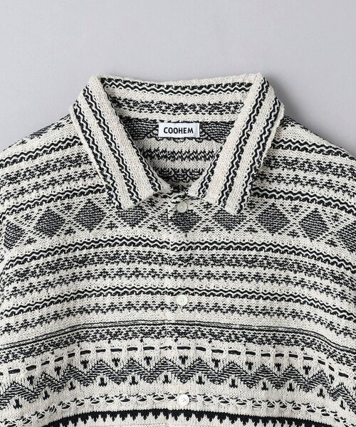 Coohem(コーヘン)の「【別注】<COOHEM> ノルウェージャン ニットシャツ(シャツ/ブラウス・メンズ・オフホワイト・M/L)」の14枚目の写真