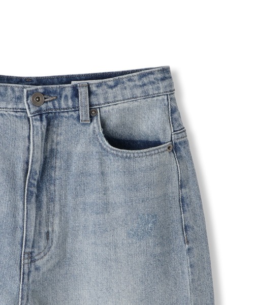 MAYSON GREY(メイソングレイ)の「デニムワイドパンツ≪洗濯機で洗える≫(デニムパンツ・レディース・ネイビー/ブルー・M)」の19枚目の写真