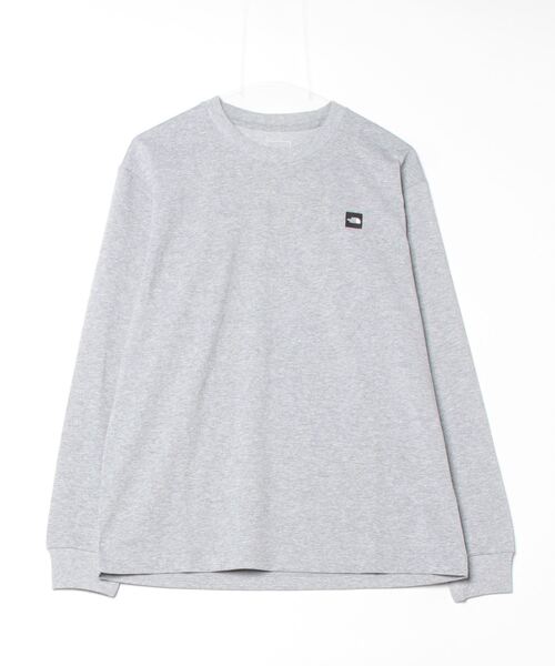THE NORTH FACE(ザノースフェイス)の「ザ ノース フェイス THE NORTH FACE L/S Small Box Logo Tee_ロングスリーブスモールボックスロゴティー(Tシャツ/カットソー・メンズ・ホワイト/ブラック/ブルー/グレー・S/M/L/LL)」の3枚目の写真