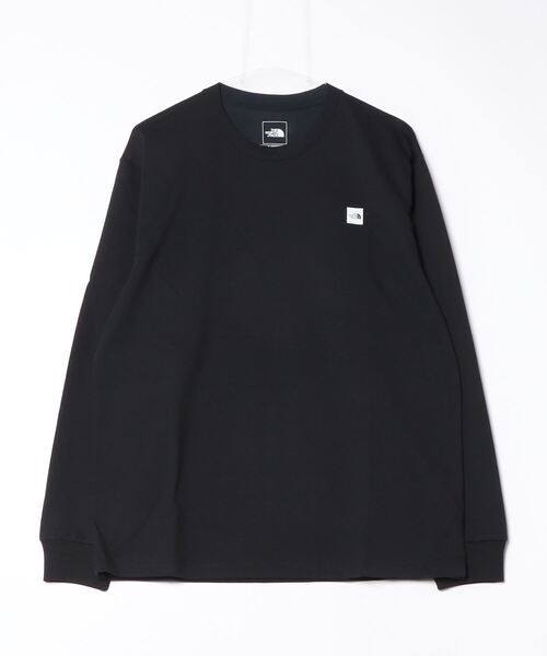 THE NORTH FACE(ザノースフェイス)の「ザ ノース フェイス THE NORTH FACE L/S Small Box Logo Tee_ロングスリーブスモールボックスロゴティー(Tシャツ/カットソー・メンズ・ホワイト/ブラック/ブルー/グレー・S/M/L/LL)」の2枚目の写真