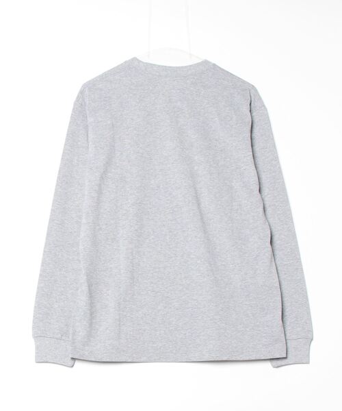 THE NORTH FACE(ザノースフェイス)の「ザ ノース フェイス THE NORTH FACE L/S Small Box Logo Tee_ロングスリーブスモールボックスロゴティー(Tシャツ/カットソー・メンズ・ホワイト/ブラック/ブルー/グレー・S/M/L/LL)」の5枚目の写真