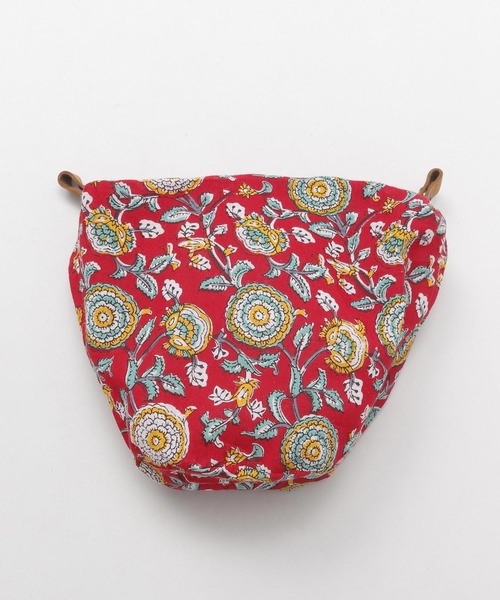 チャイハネ（チャイハネ）の「【チャイハネ】ジューティミニバッグ ポーチ付き（かごバッグ・レディース・レッド/ブルー・FREE）」の16枚目の写真