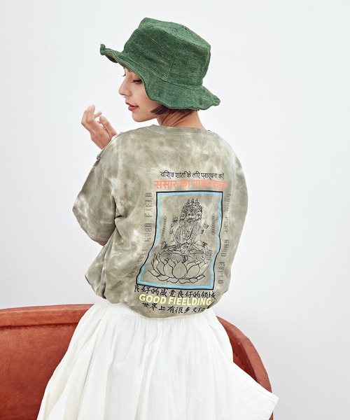 チャイハネ(チャイハネ)の「【チャイハネ】ナガルヘンプハット(ハット・レディース・ネイビー/グリーン/ブラック/ナチュラル・FREE)」の10枚目の写真