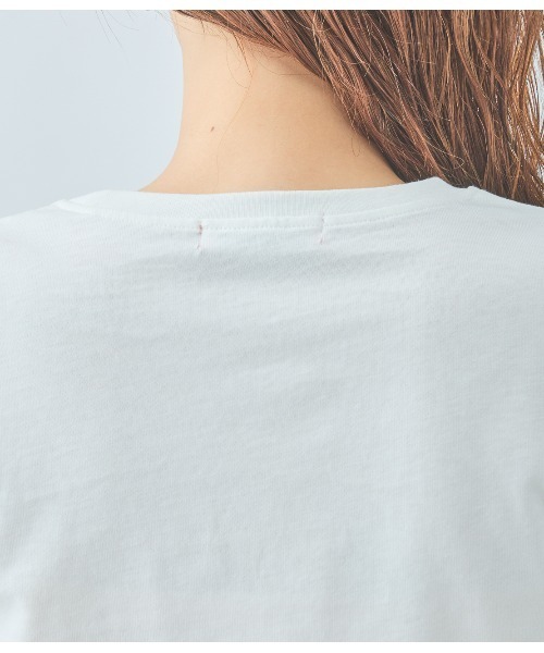 PEACH JOHN（ピーチジョン）の「リアルリボンＴ（Tシャツ/カットソー・レディース・チャコール/アイボリー・ONE SIZE）」の17枚目の写真