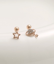 Peony（ピオニー）の「【Peony/ピオニー】/【アレルギー対応】サージカルステンレス　コスモピアス（ピアス（両耳用））」