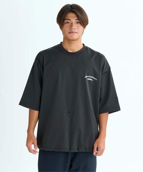 ★QUIKSILVER★半袖 ラッシュガード/ ルーズフィット UPF50+ STRETCH TRIBAL SS /クイックシルバールーズフィットドロー
