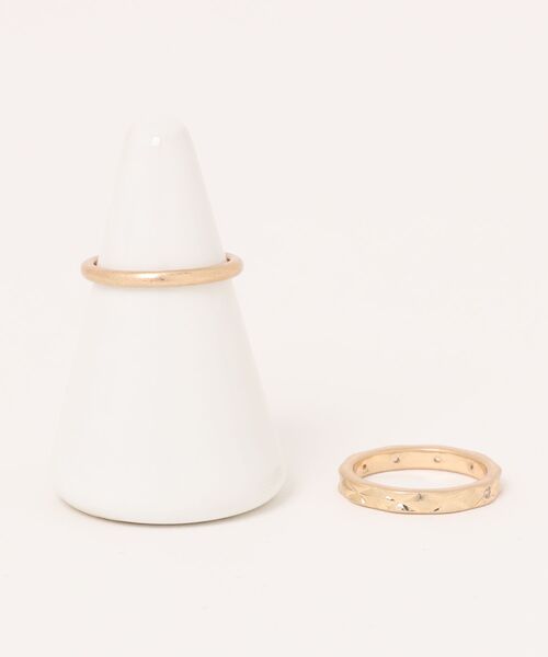 GOLDY（ゴールディ）の「【GOLDY】アッセンブル コイン チャーム セット リング 5250301※（リング・レディース・ゴールド/シルバー×ゴールド/ゴールド系その他/シルバー・FREE）」の16枚目の写真