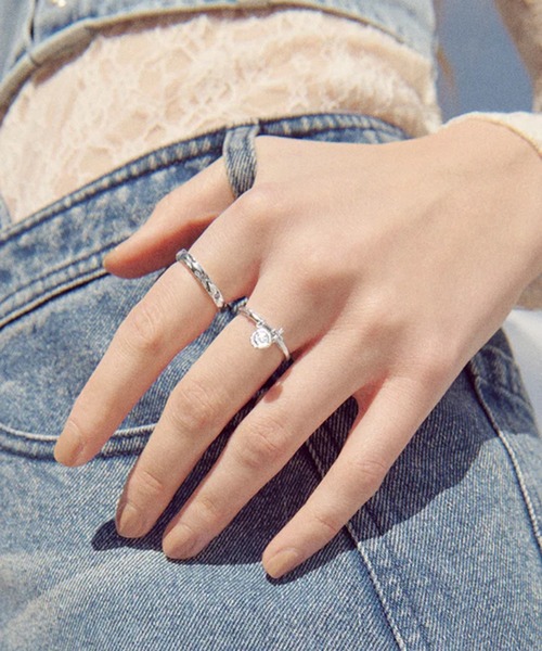 GOLDY（ゴールディ）の「【GOLDY】アッセンブル コイン チャーム セット リング 5250301※（リング・レディース・ゴールド/シルバー×ゴールド/ゴールド系その他/シルバー・FREE）」の5枚目の写真