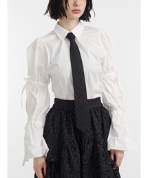 jouetie | スリットリボンスリーブシャツ(シャツ/ブラウス)