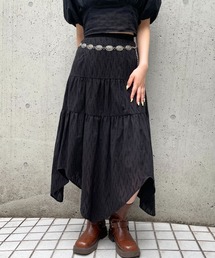 FOREVER 21 | 【2025SS】コットンティアードロングスカート(スカート)