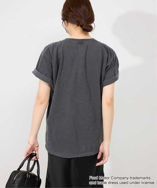 GOOD ROCK SPEED(グッドロックスピード)の「《追加》GOOD ROCK SPEED SLOBE別注 FORD FALCON TEE(Tシャツ/カットソー・レディース・ホワイト/ライトグレー・FREE)」の8枚目の写真