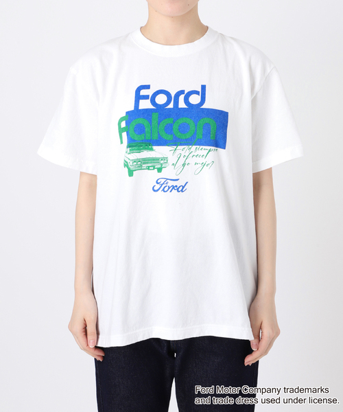 GOOD ROCK SPEED(グッドロックスピード)の「《追加》GOOD ROCK SPEED SLOBE別注 FORD FALCON TEE(Tシャツ/カットソー・レディース・ホワイト/ライトグレー・FREE)」の22枚目の写真