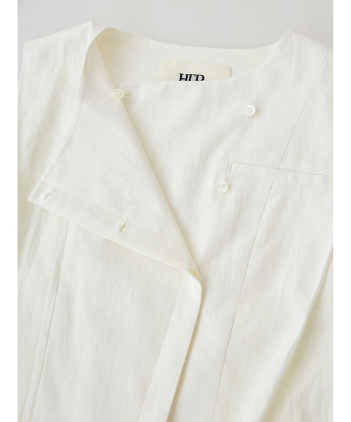 美品 定価4.5★2025 HER. ハー アシメフロントオールインワン 1 美品 定価4.5☆2025 HER. ハー アシメフロントオールインワン 1