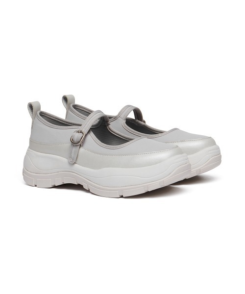 ROCKFISH WEATHERWEAR（ロックフィッシュウェザーウェア）の「NEW FLATFORM STRAP MARYJANE（スニーカー・レディース・グレー/イエロー/ブラック/アイボリー・24.0cm/23.5cm/24.5cm/23.0cm/25.0cm）」の9枚目の写真