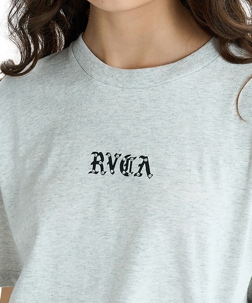 RVCA(ルーカ)の「RVCA レディース WILD RVCA LOOSEFIT ST Tシャツ 【2025年夏モデル】/ルーカ3WAYデザイン半袖Tシャツ(Tシャツ/カットソー・レディース・グレー/ブラック/ホワイト・SMALL/MEDIUM/LARGE)」の17枚目の写真