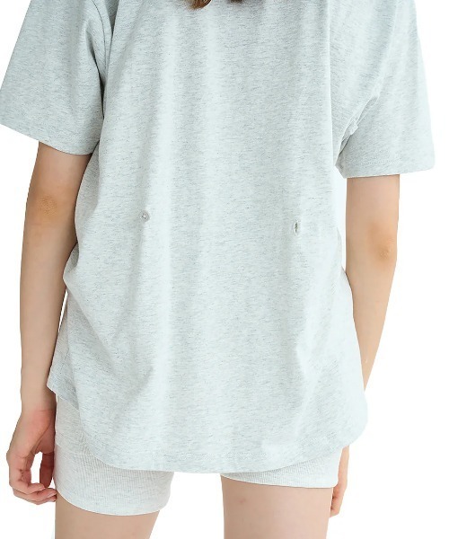 RVCA(ルーカ)の「RVCA レディース WILD RVCA LOOSEFIT ST Tシャツ 【2025年夏モデル】/ルーカ3WAYデザイン半袖Tシャツ(Tシャツ/カットソー・レディース・グレー/ブラック/ホワイト・SMALL/MEDIUM/LARGE)」の14枚目の写真