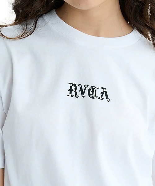 RVCA(ルーカ)の「RVCA レディース WILD RVCA LOOSEFIT ST Tシャツ 【2025年夏モデル】/ルーカ3WAYデザイン半袖Tシャツ(Tシャツ/カットソー・レディース・グレー/ブラック/ホワイト・SMALL/MEDIUM/LARGE)」の9枚目の写真