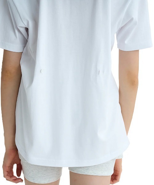 RVCA(ルーカ)の「RVCA レディース WILD RVCA LOOSEFIT ST Tシャツ 【2025年夏モデル】/ルーカ3WAYデザイン半袖Tシャツ(Tシャツ/カットソー・レディース・グレー/ブラック/ホワイト・SMALL/MEDIUM/LARGE)」の6枚目の写真