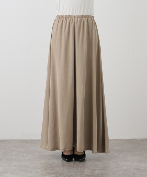 【ASHER LA/アッシャー エルエー】FLARE SKIRT ASHER LA/アッシャー エルエー】FLARE SKIRT（ロング・マキシ丈