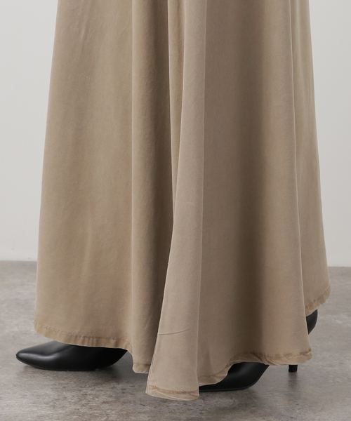 【ASHER LA/アッシャーエルエー】 FLARE SKIRT ASHER LA/アッシャー エルエー】FLARE SKIRT（スカート