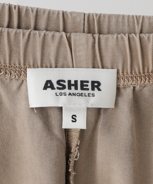 ASHER LA/アッシャー エルエー】FLARE SKIRT（スカート