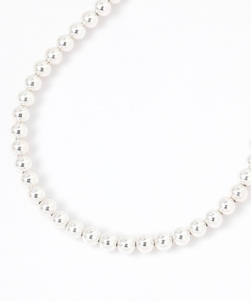 GLOBAL WORK（グローバルワーク）の「真鍮ボールネックレス/459946（ネックレス・レディース・シルバー/ゴールド・ONE SIZE）」の7枚目の写真