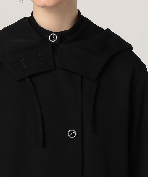 TOMORROWLAND （トゥモローランド）の「JIL SANDER SPORT COAT 16（モッズコート・レディース・ブラック・34）」の8枚目の写真