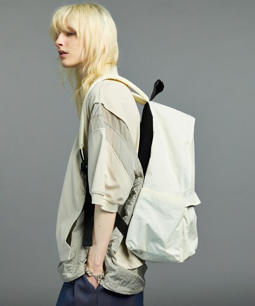 UNISEX》KONBU Nylon Backpack/コンブナイロンバックパック【MAISON